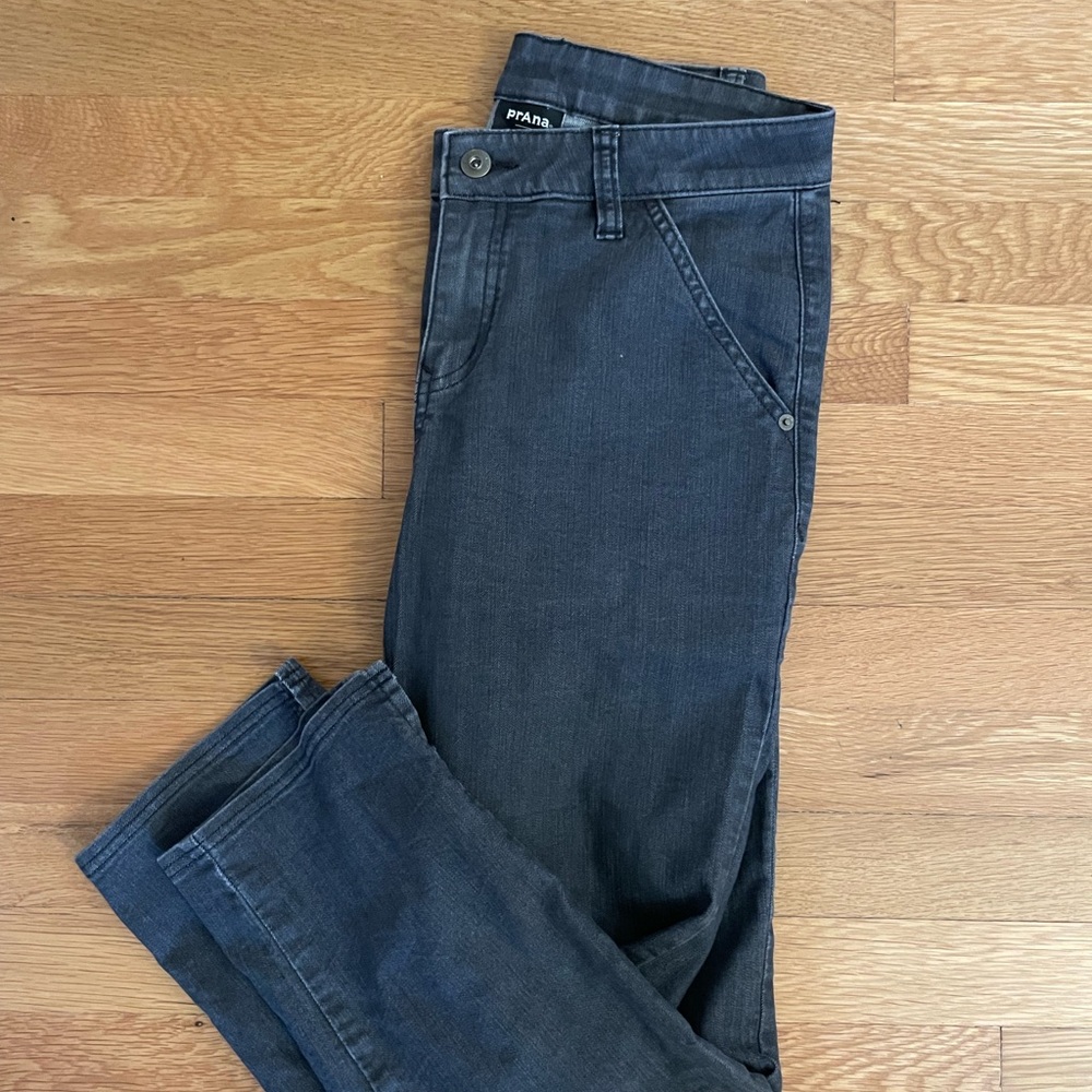 Prana Women's Charcoal Ankle Jeans
